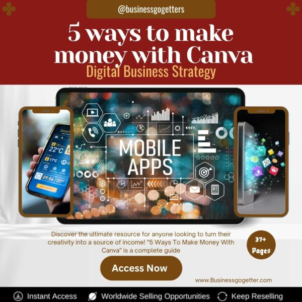 Canva Cashflow Mastery – 5 Proven Ways to Turn Creativity into Income